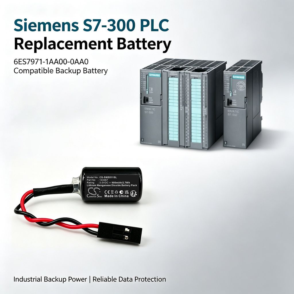 6ES5980-0MB11 for Siemens, 3V, 900mAh