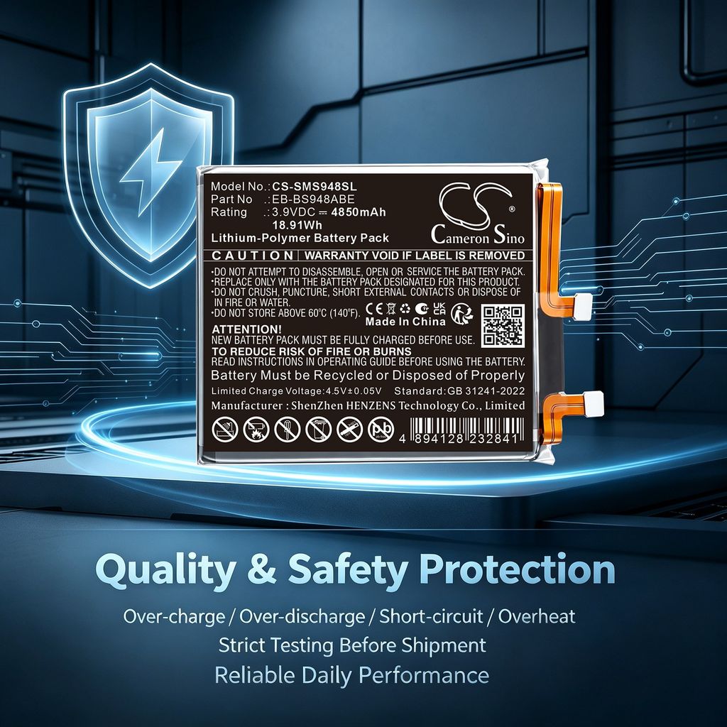 GH82-38878A for Samsung, 3.9V, 4850mAh