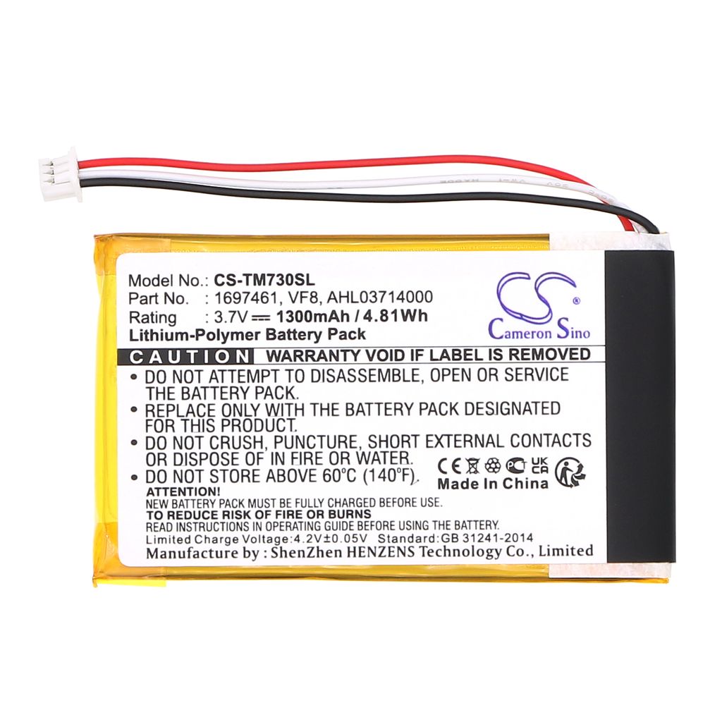 Tomtom GO530(4CH5.000.00), 3.6(3.7V), 1300 mAh