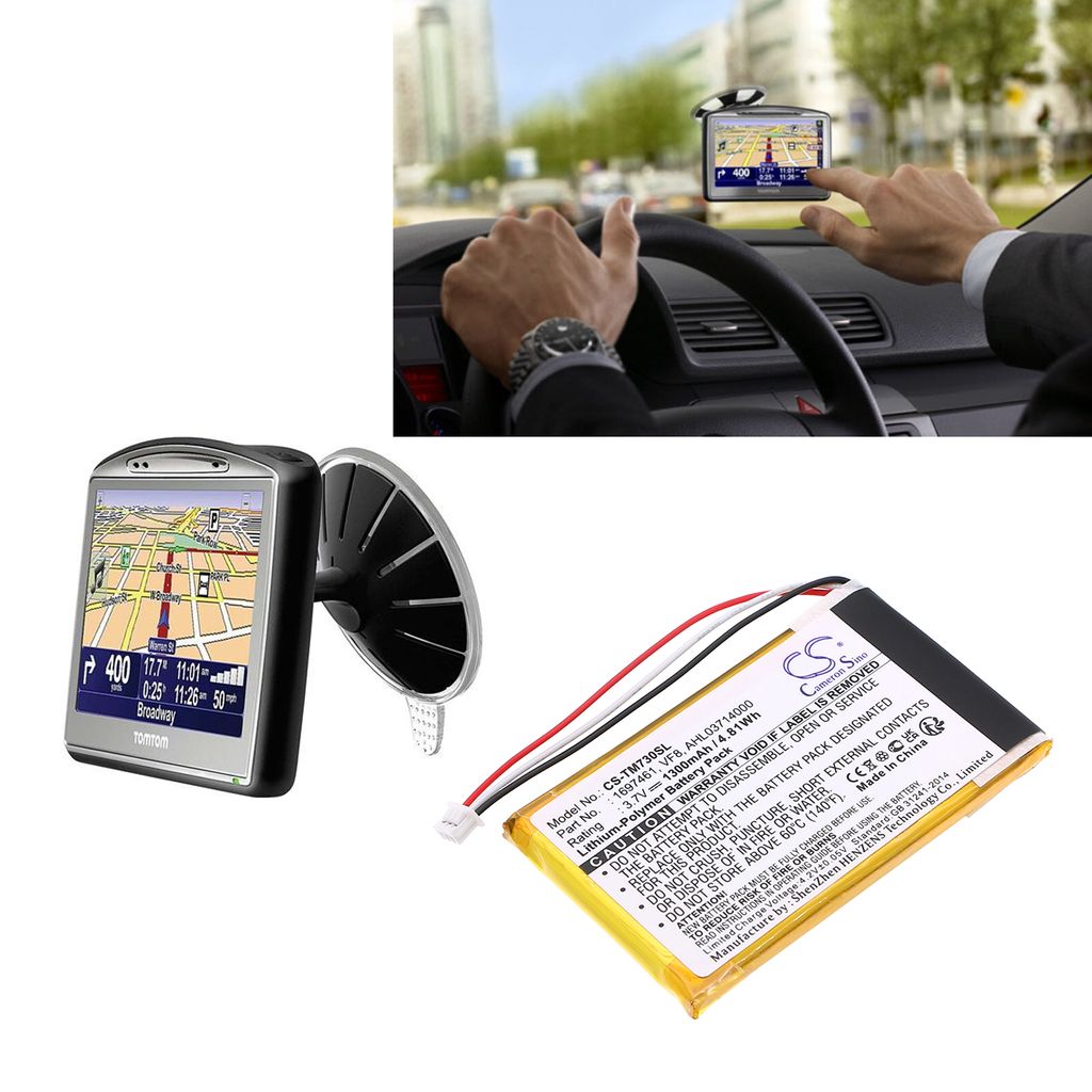 Tomtom GO530(4CH5.000.00), 3.6(3.7V), 1300 mAh