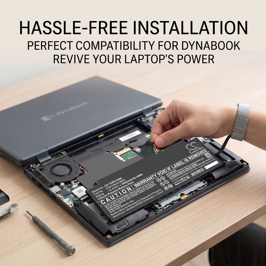  Dynabook Tecra A40-j-14o, 15.4V, 3400mAh
