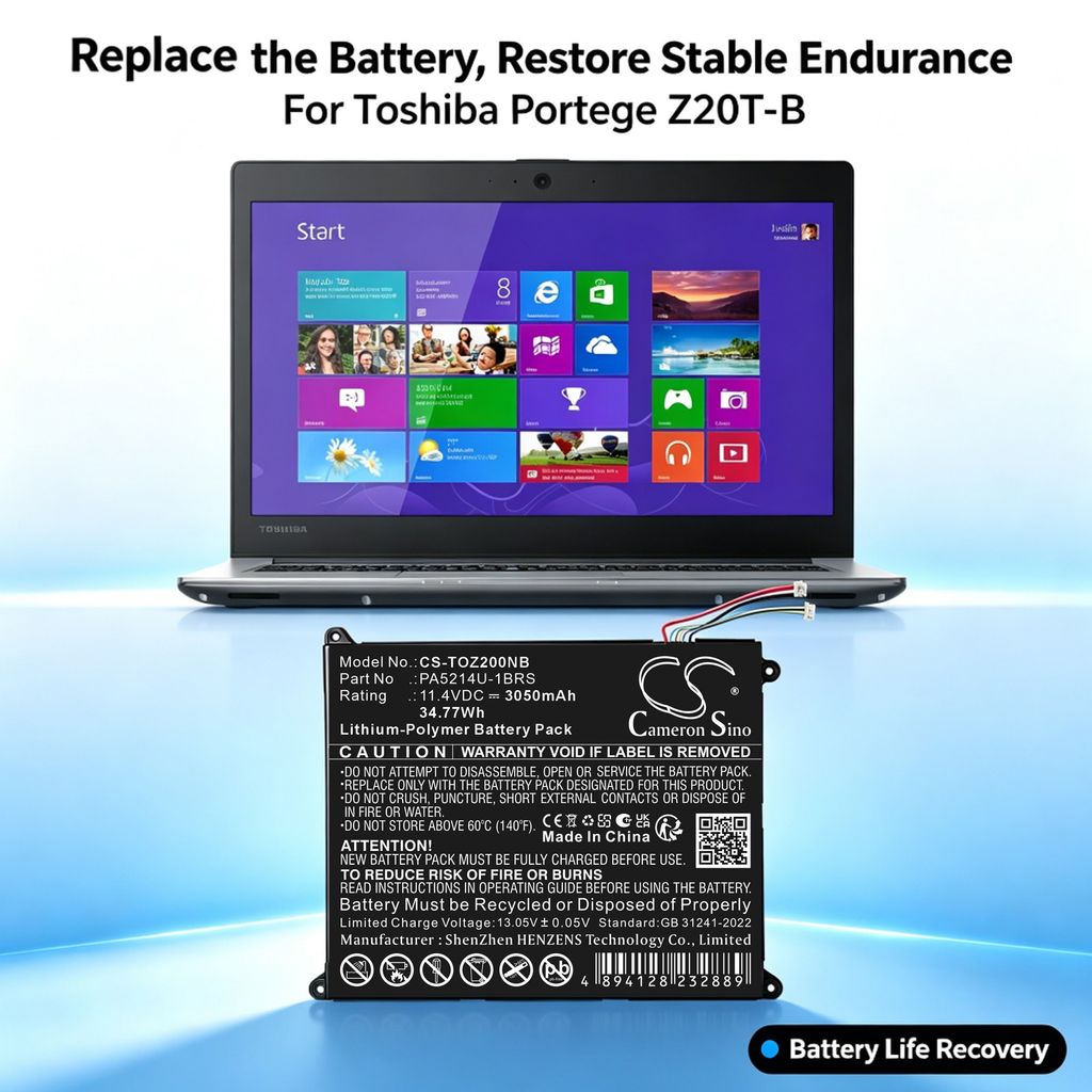 Toshiba Portege Z20T-B-103 etc.
