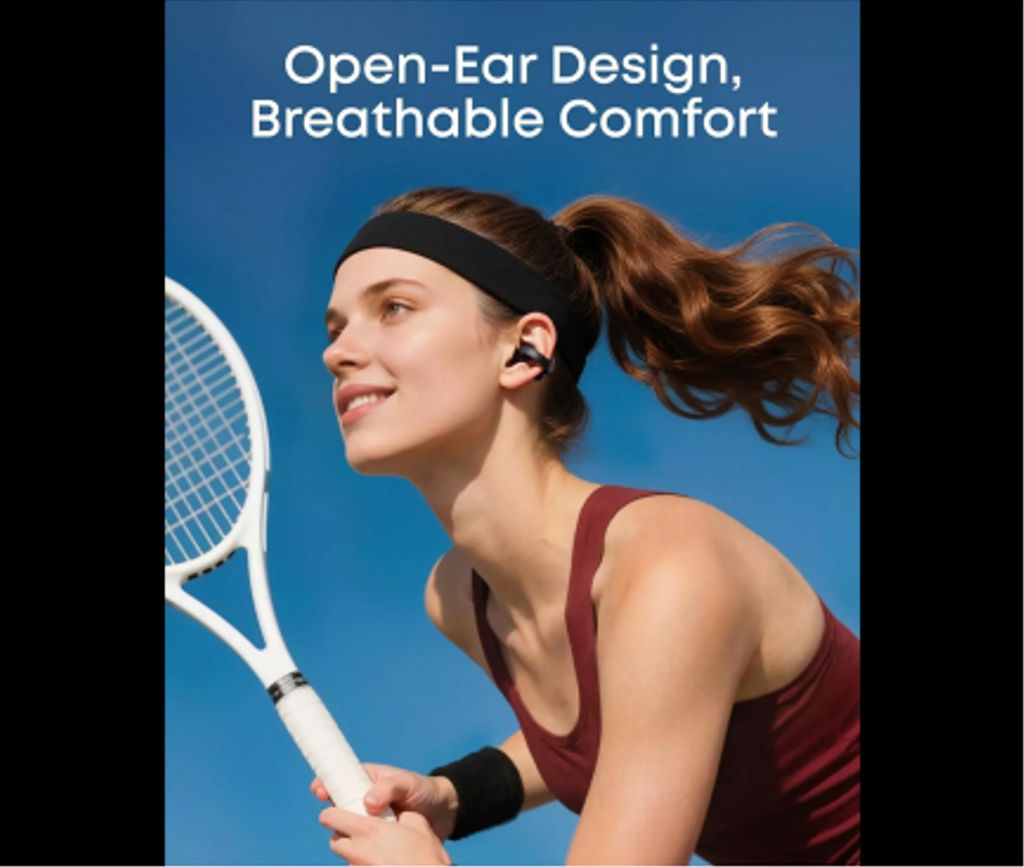 Anker Soundcore C50i trådløse hodetelefoner open-ear – svart