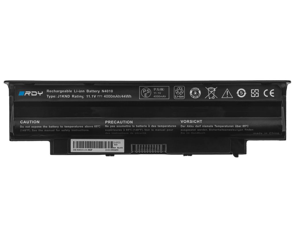 RDY Batteri J1KND til Dell Inspiron 13R 14R 15R 17R Q15R N4010 N5010