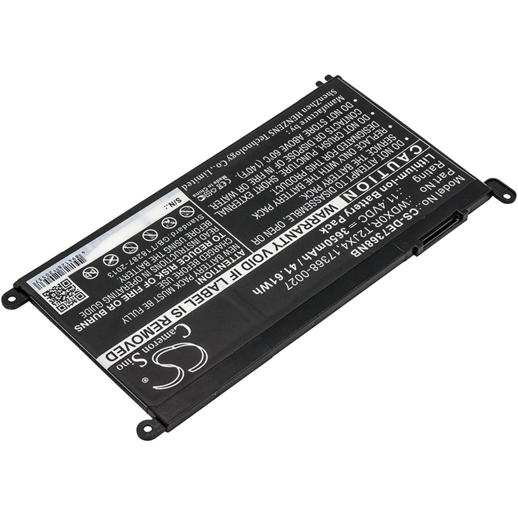 Dell Inspiron 15-5570-D1645S, 11.4V, 3650 mAh
