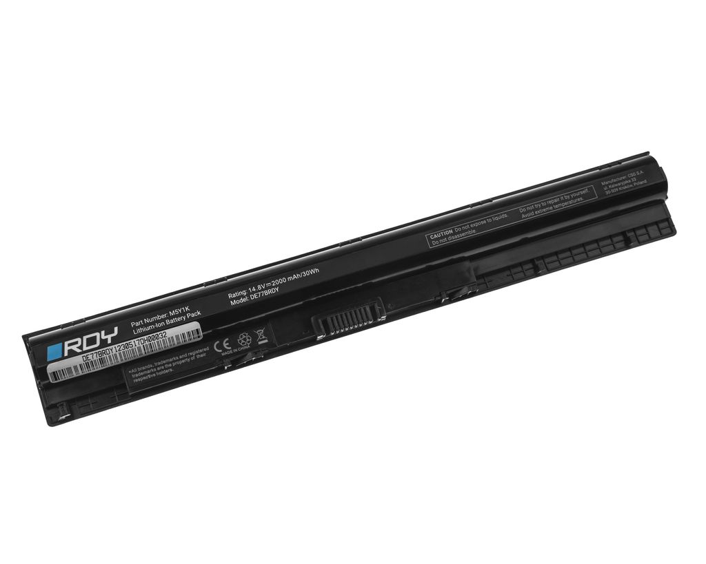 RDY Laptop-batteri M5Y1K for Dell Inspiron/Vostro osv.