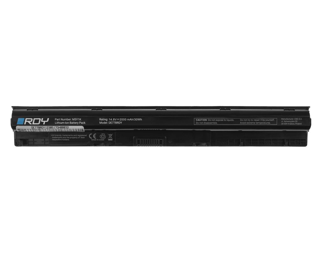 RDY Laptop-batteri M5Y1K for Dell Inspiron/Vostro osv.