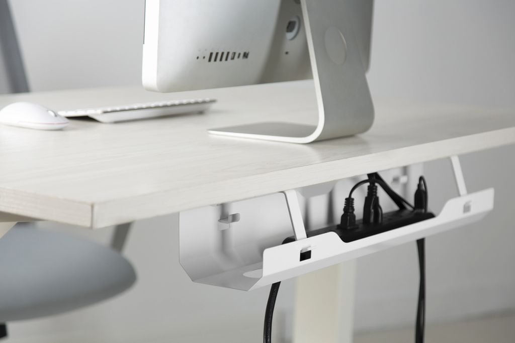 Deltaco OFFICE kabeldike – vit