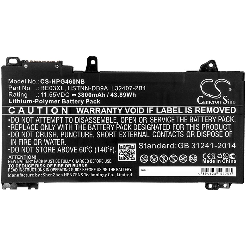 Dell Inspiron 14 5401, 15.0V, 3450 mAh