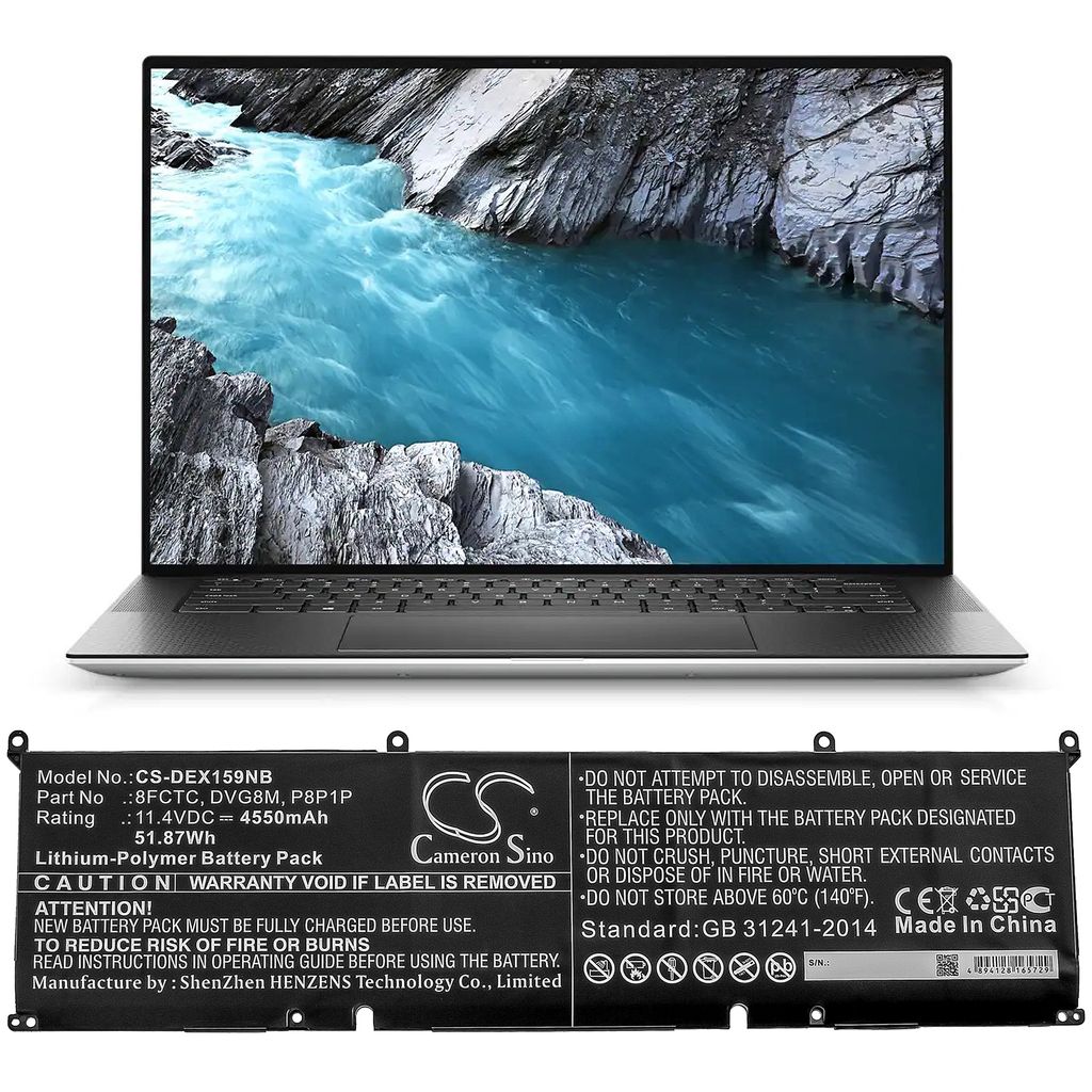 Dell XPS 15 9500 mfl