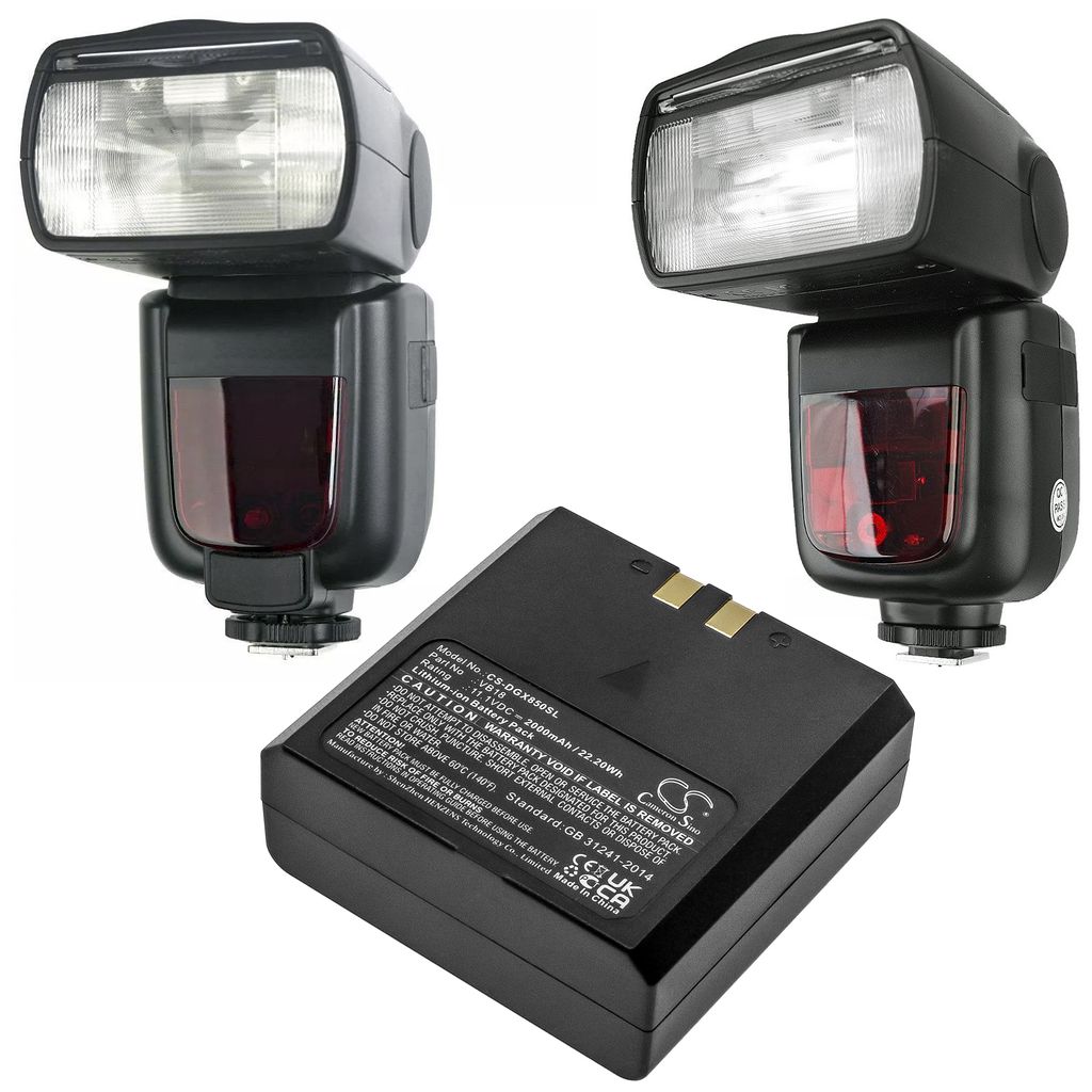 Godox V860II, 11.1V, 2000 mAh