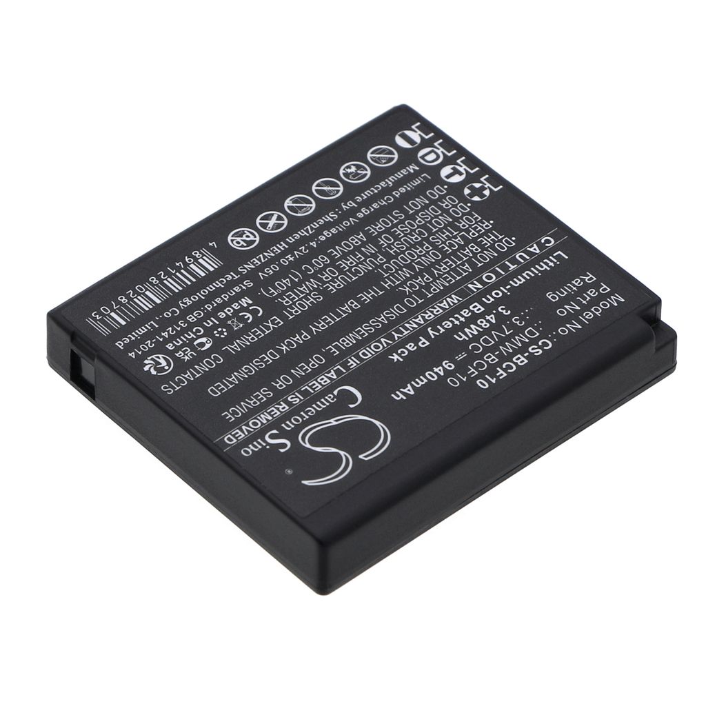 Panasonic Lumix DMC-FS11, , 940mAh