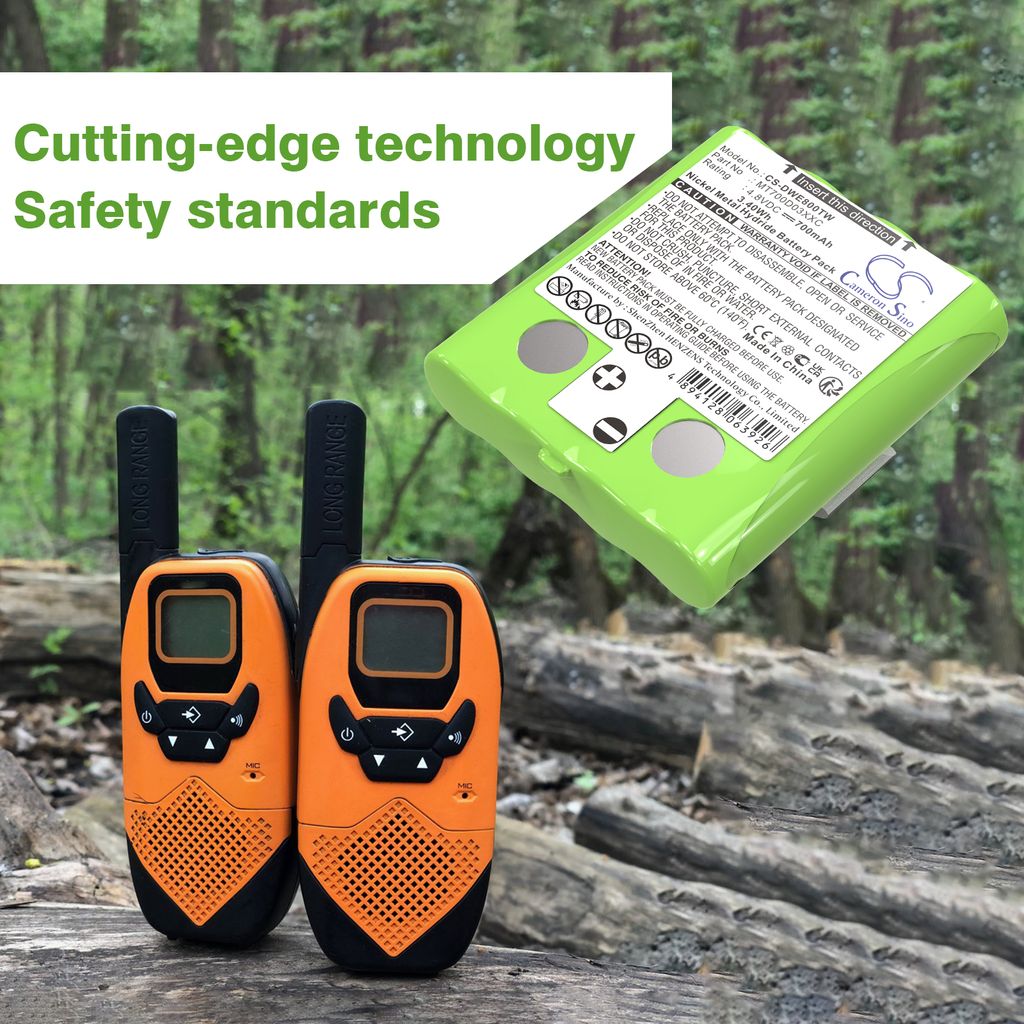 Detewe Outdoor PMR 8000, 4.8V, 700 mAh