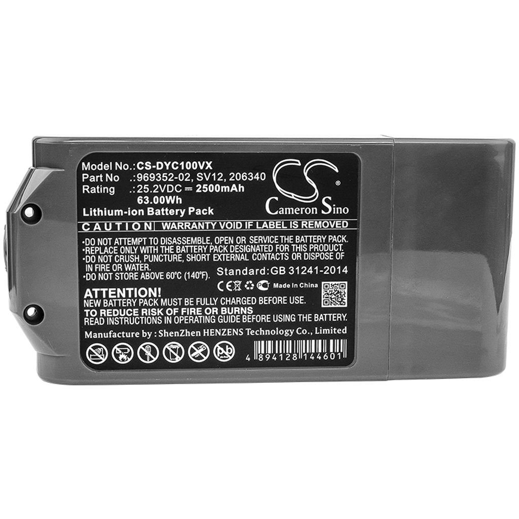 Dyson V10 Animal, 25.2V, 2500 mAh