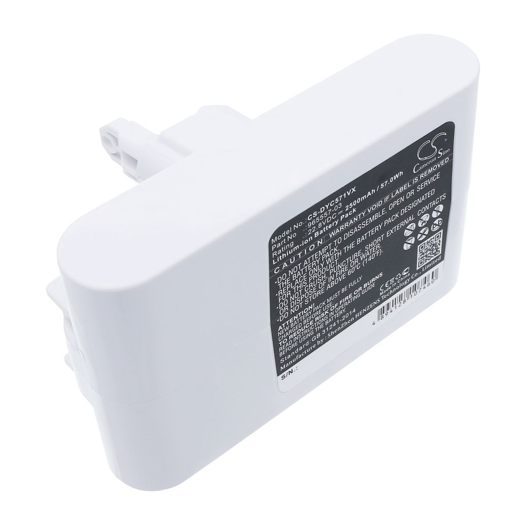 202932-02 für Dyson, 22.8V, 2500 mAh