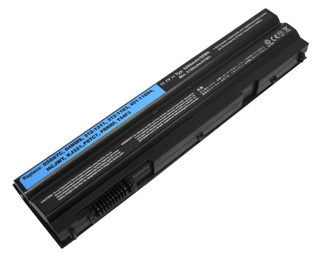 DHT0W for Dell, 11.1V, 5200 mAh