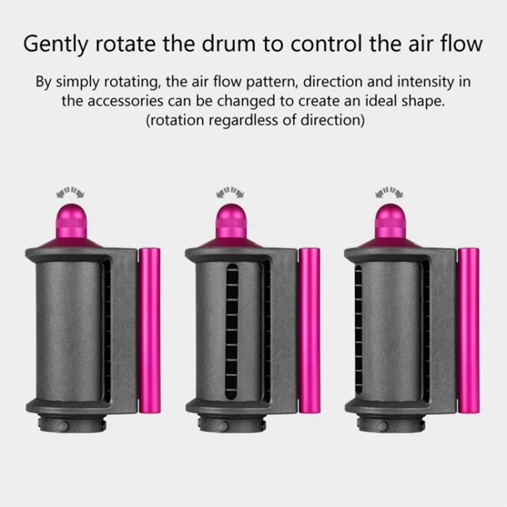 Dyson Airwrap HS01 / HS05 anti-frizz-munnstykke – rosa