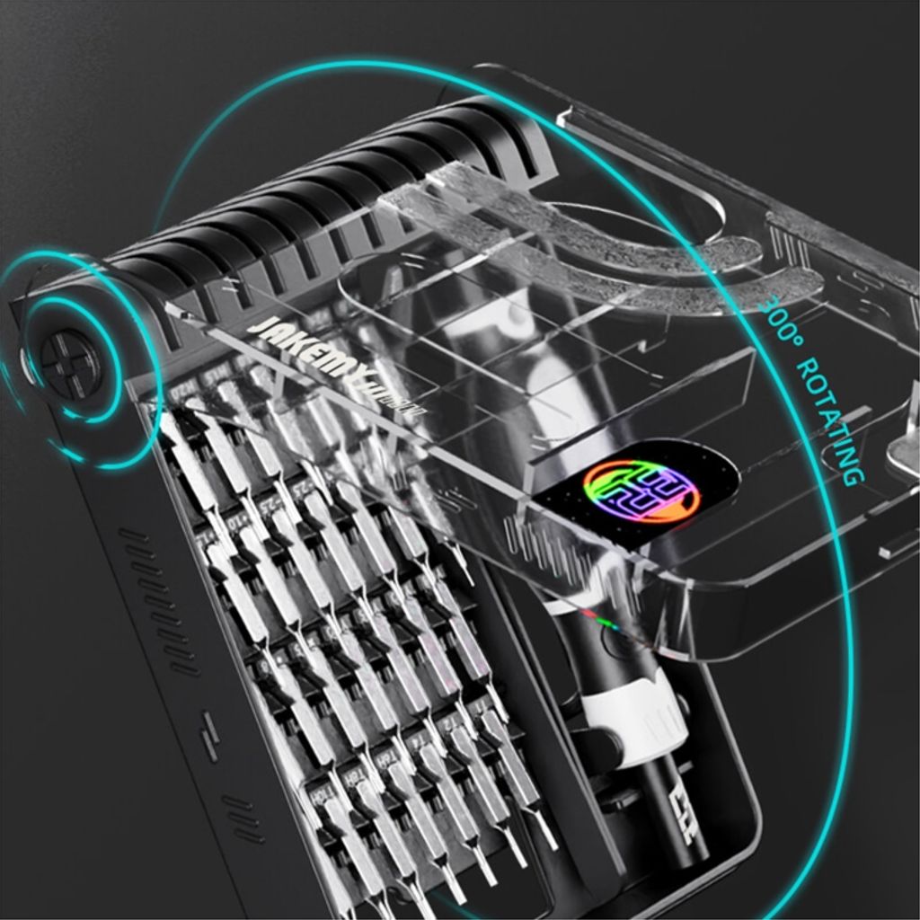 JAKEMY 32 i 1 presisjons skrutrekkersett med pinsett