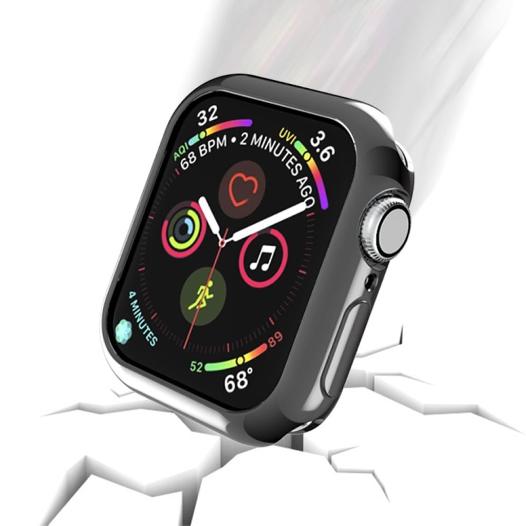 Apple Watch 6/5/4/SE 2025/2023/2022 40mm Deksel – Svart