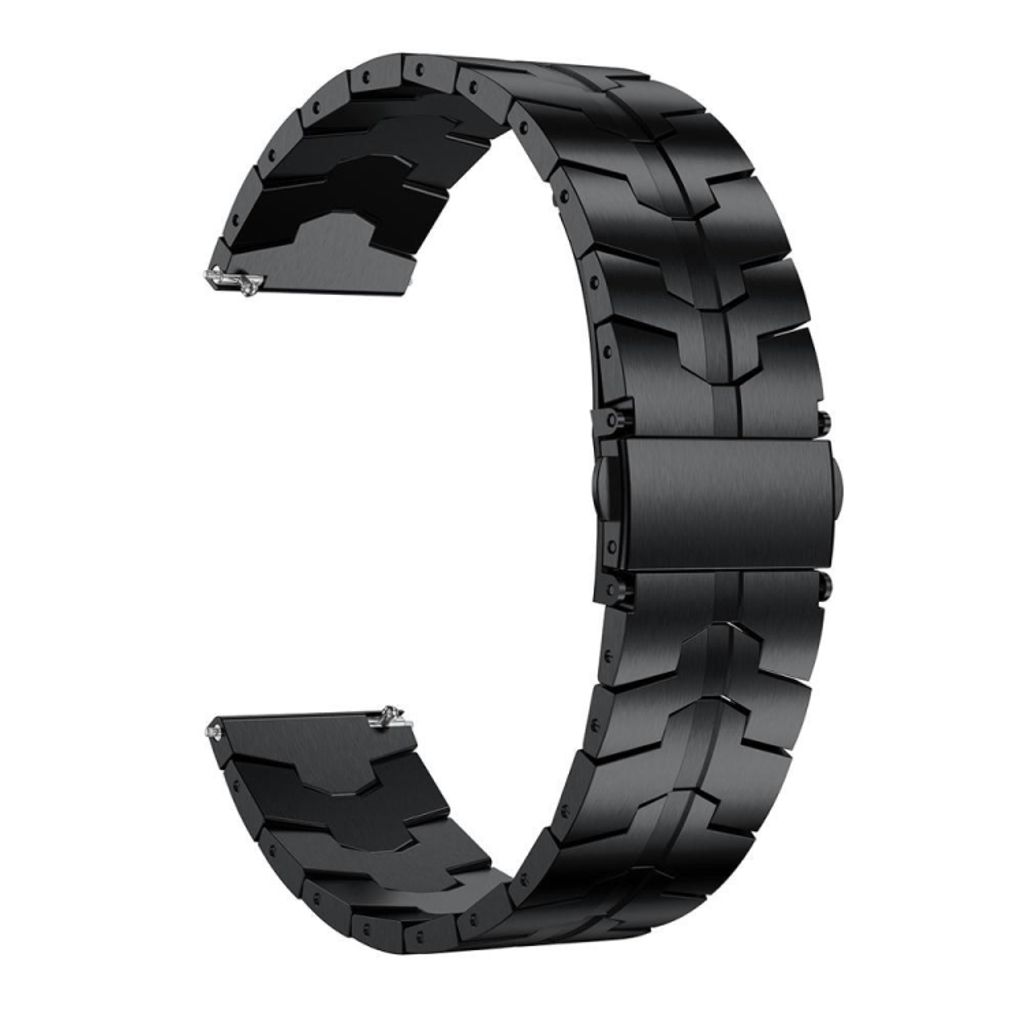 Garmin Forerunner 265 / 255 / Venu 2 Urrem i Rustfrit stål - Sort