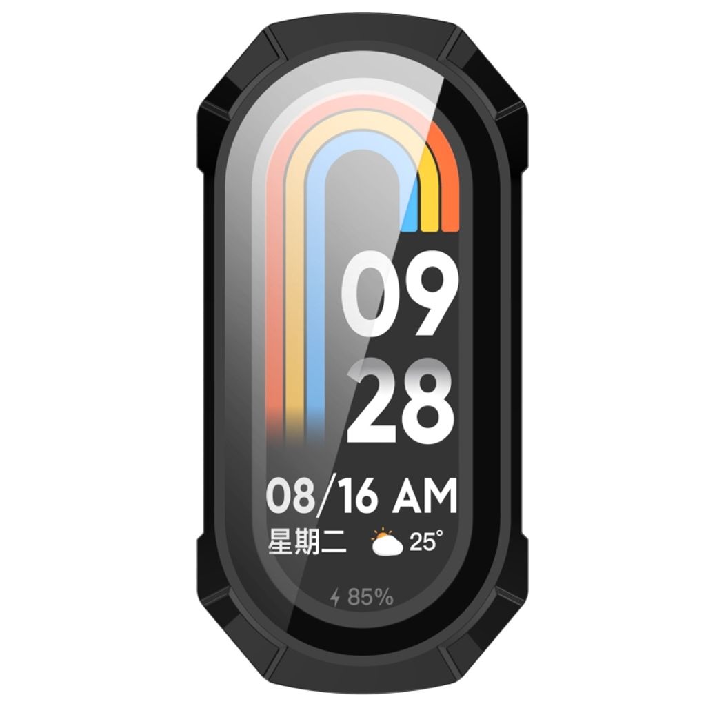 Lett Xiaomi Mi Band 8 deksel - Svart