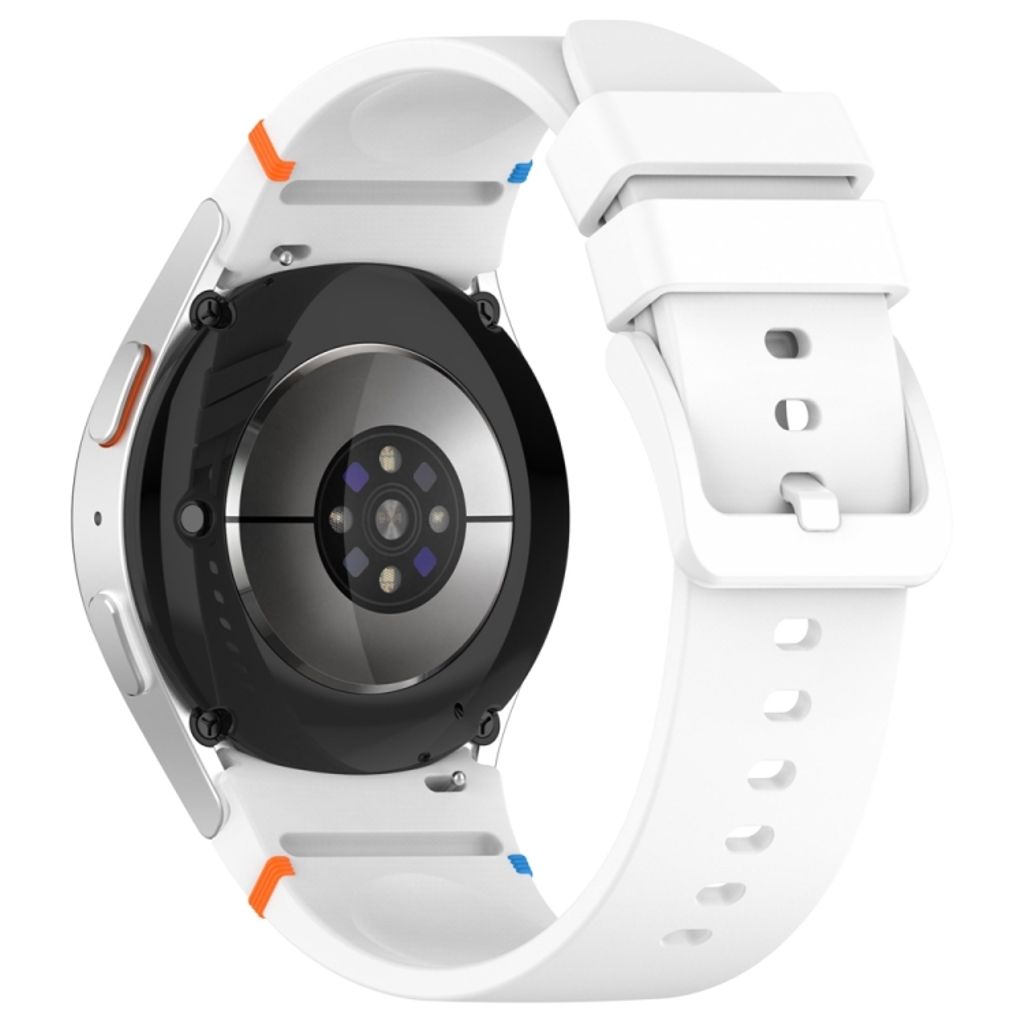 Samsung Galaxy Watch7 40/44mm Urrem Silikone – Hvid
