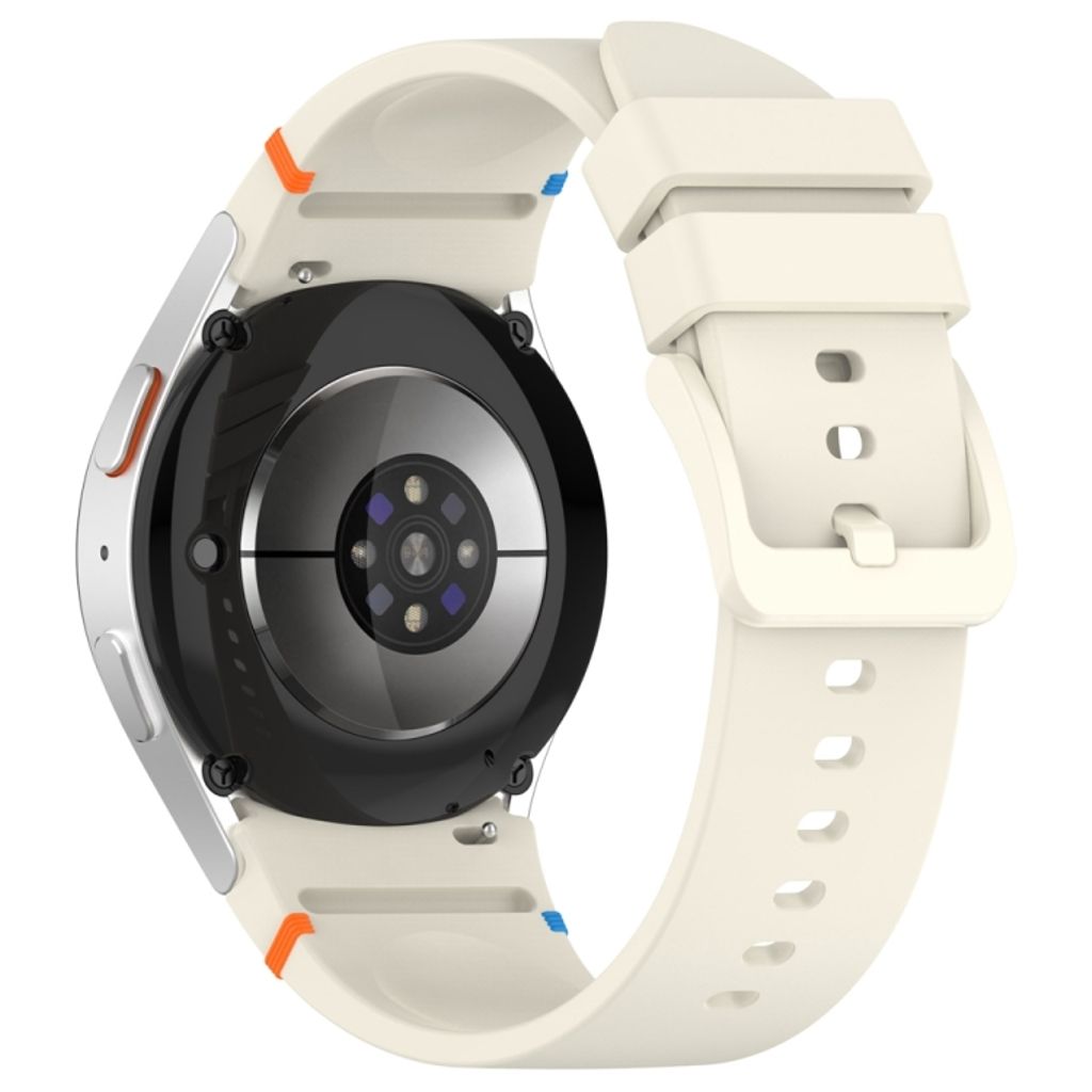Samsung Galaxy Watch7 Urrem Silikone – Hvid