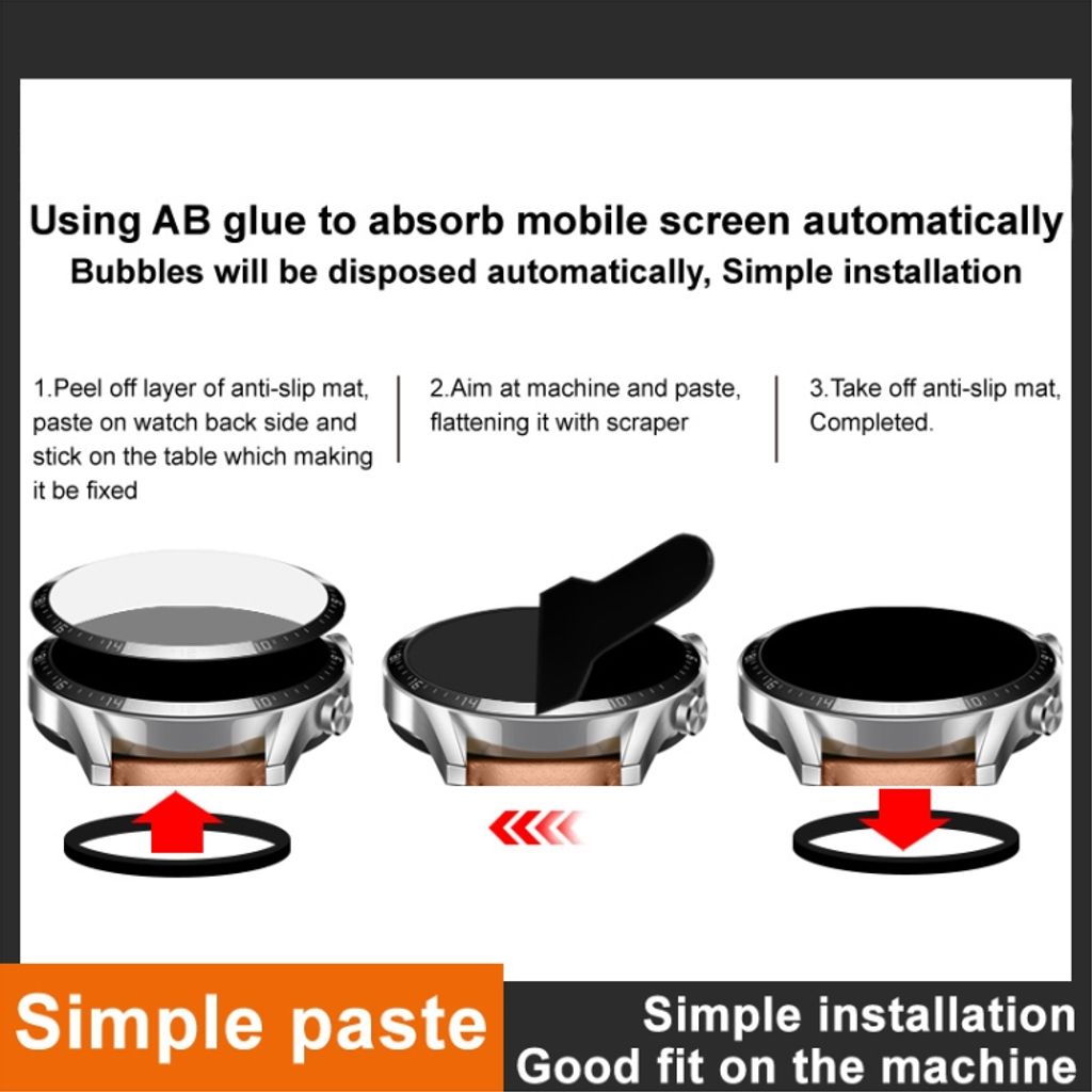 IMAK Garmin Venu 4 45mm Näytönsuoja Plexsilasi