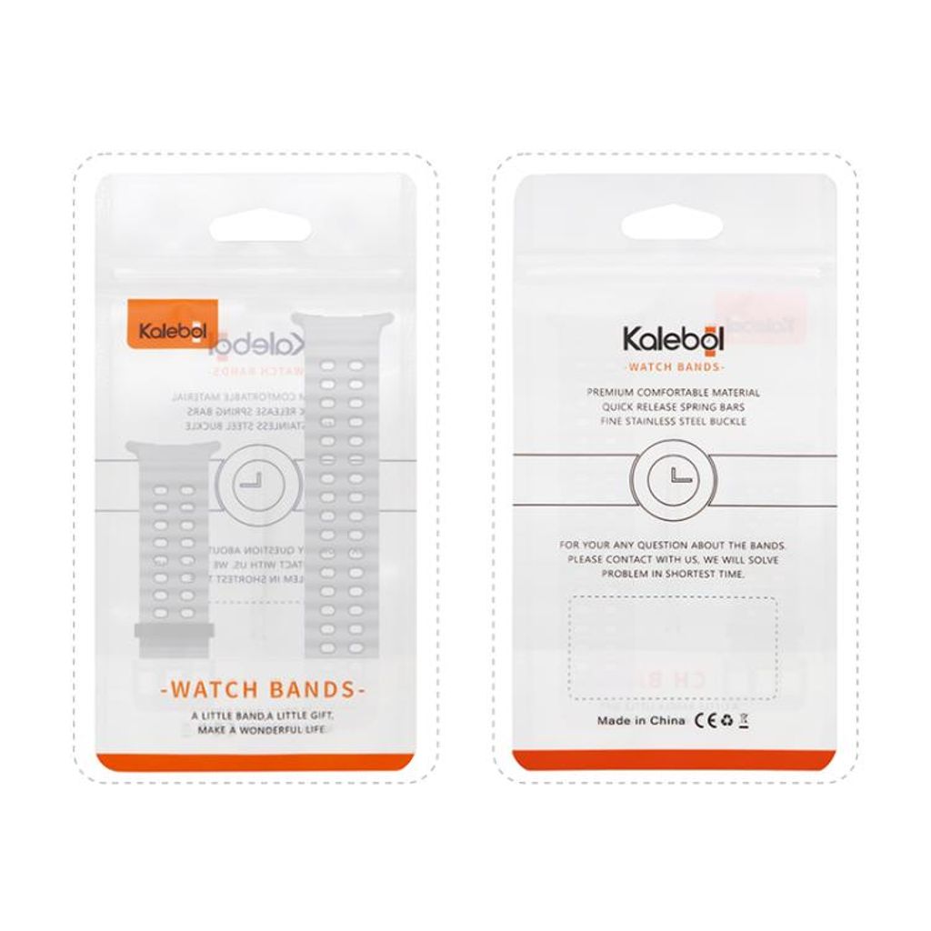 Samsung Galaxy Watch Ultra 47mm/Ultra 2025 Klokkereim Silikon – Hvit/Svart