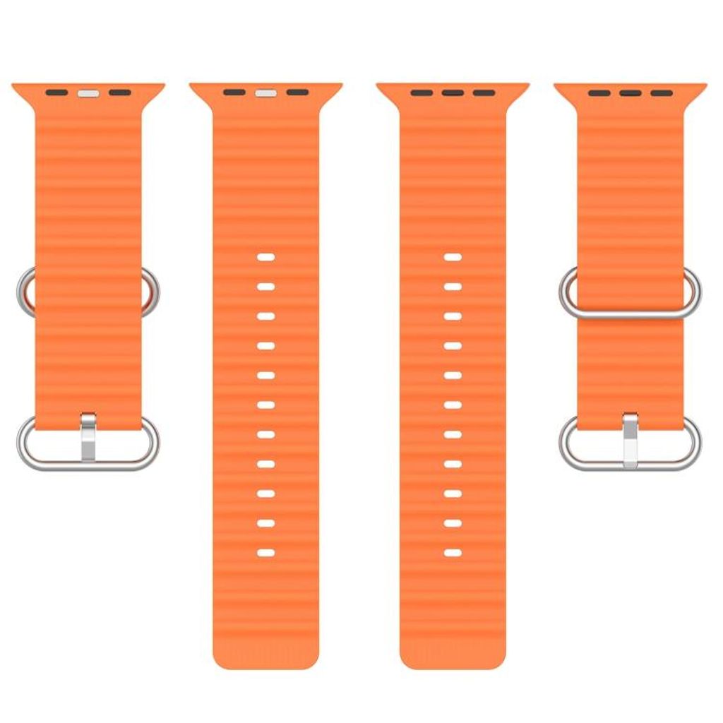 xDfind Apple Watch 46mm/49mm/45mm/44mm Silikone Urrem - Orange