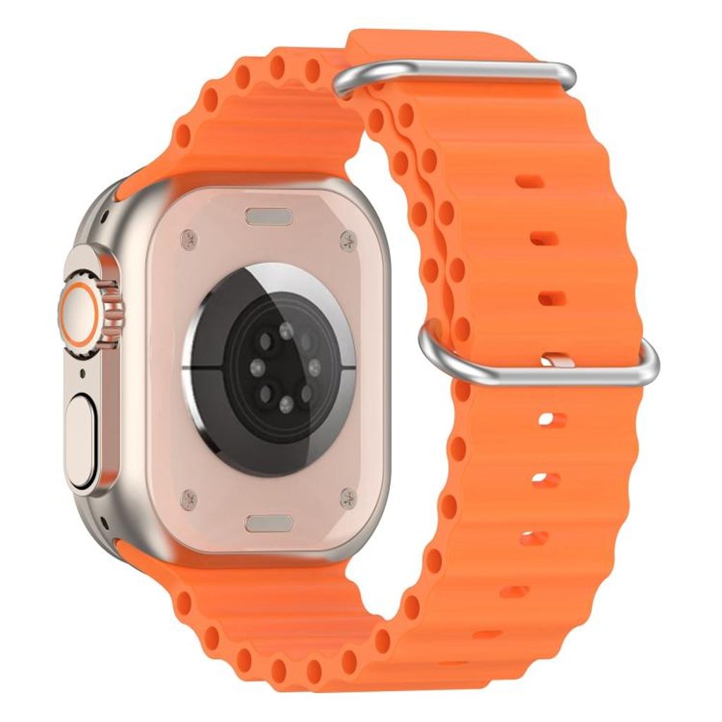 xDfind Apple Watch 46mm/49mm/45mm/44mm Silikone Urrem - Orange
