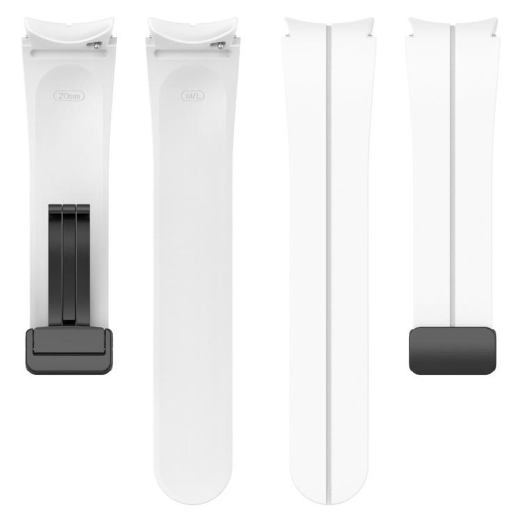 Samsung Galaxy Watch7/FE/6/5/4 Klokkereim – Hvit