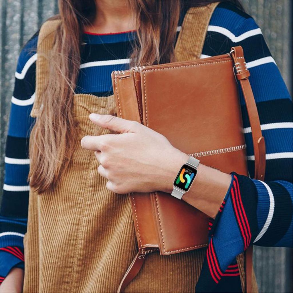 Samsung Galaxy Watch Ultra 2025/Ultra 47 mm Milanese-klokkerem – svart