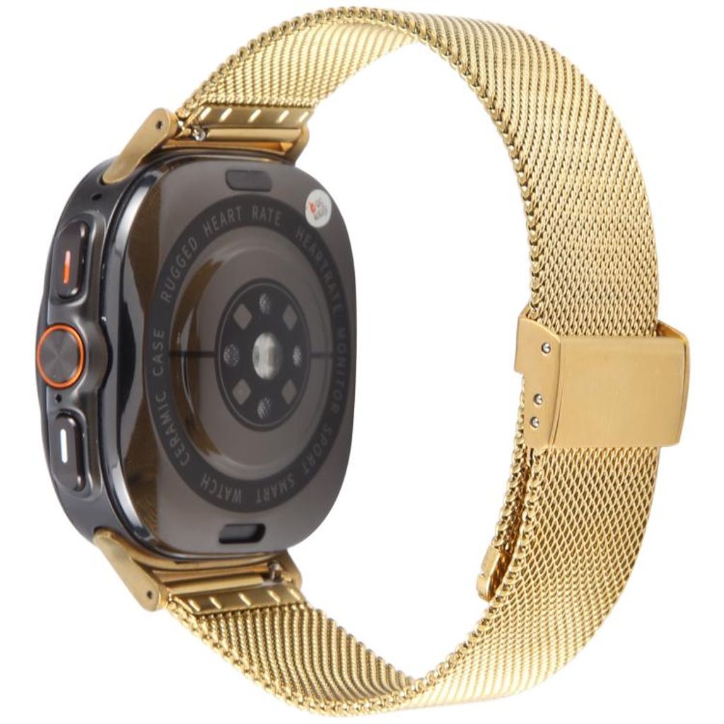 Samsung Galaxy Watch Ultra 2025/Ultra 47 mm Milanese-klokkerem – gull