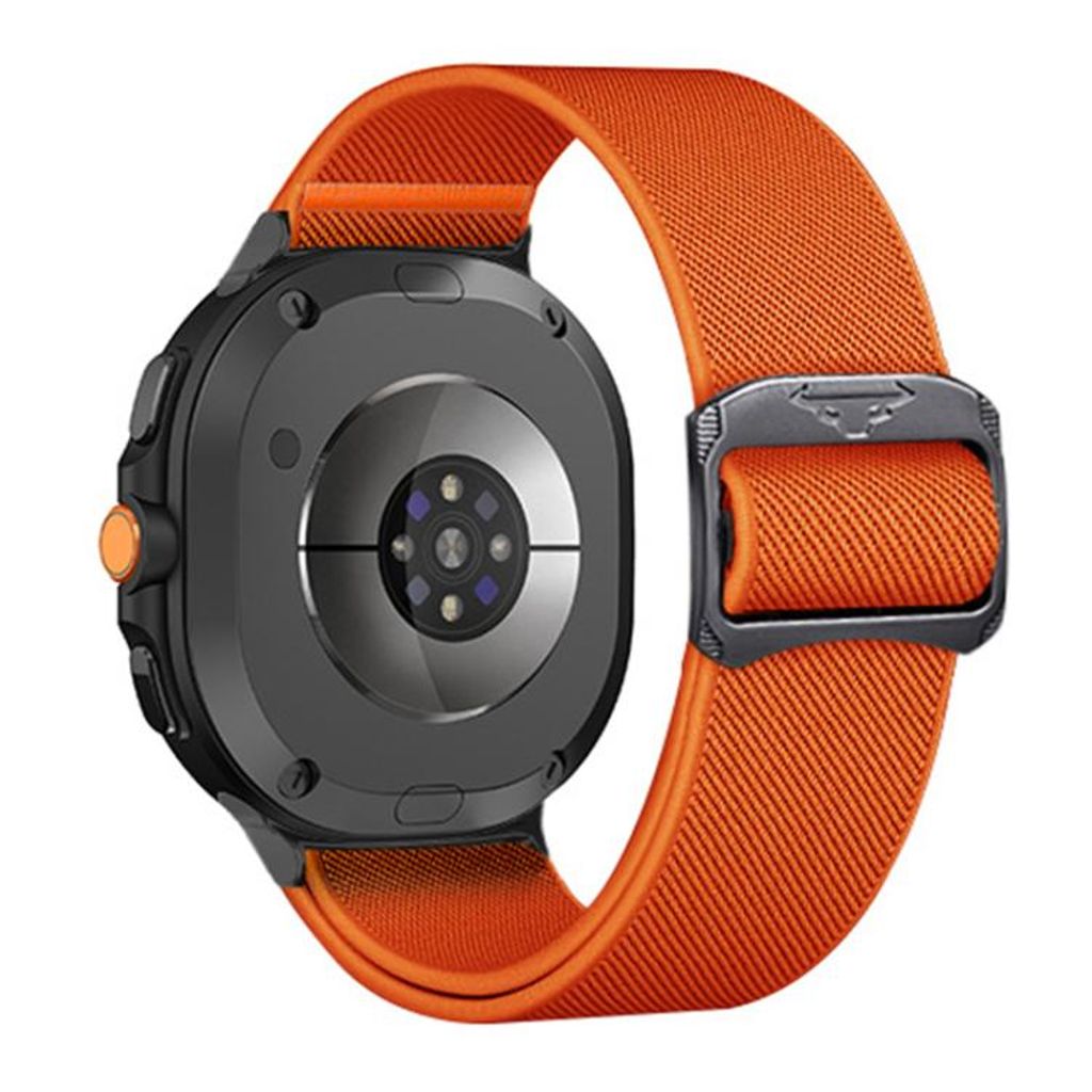 Samsung Galaxy Watch8/8 Classic nailonranneke kellolle - oranssi