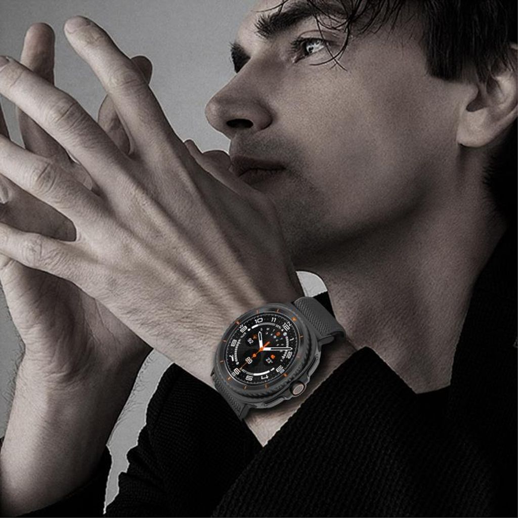 Samsung Galaxy Watch8/Watch8 Classic Kellonranneke – Musta