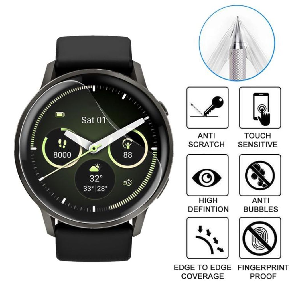 Garmin Venu 4 45mm Näytönsuoja, 5 kpl