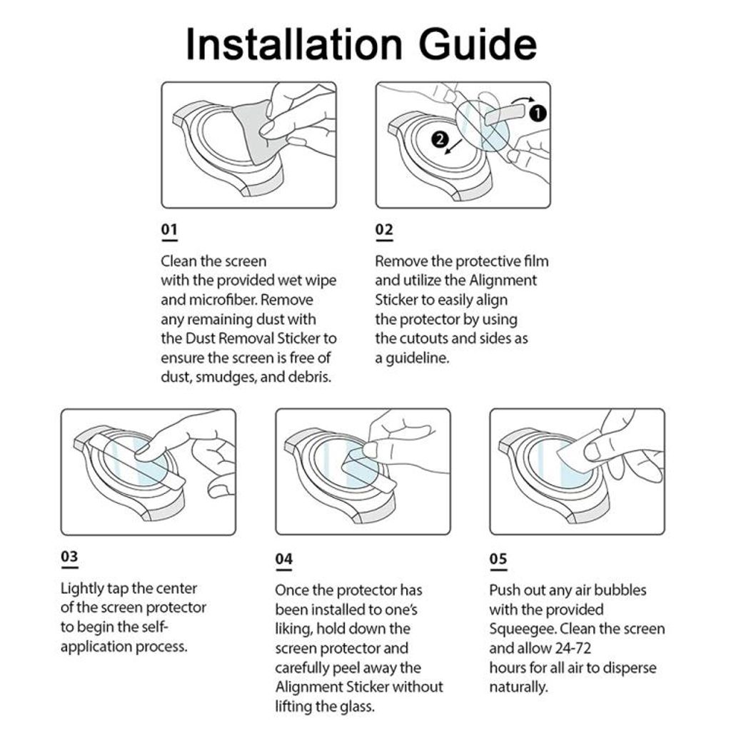 Garmin Venu 4 45mm Näytönsuoja, 5 kpl