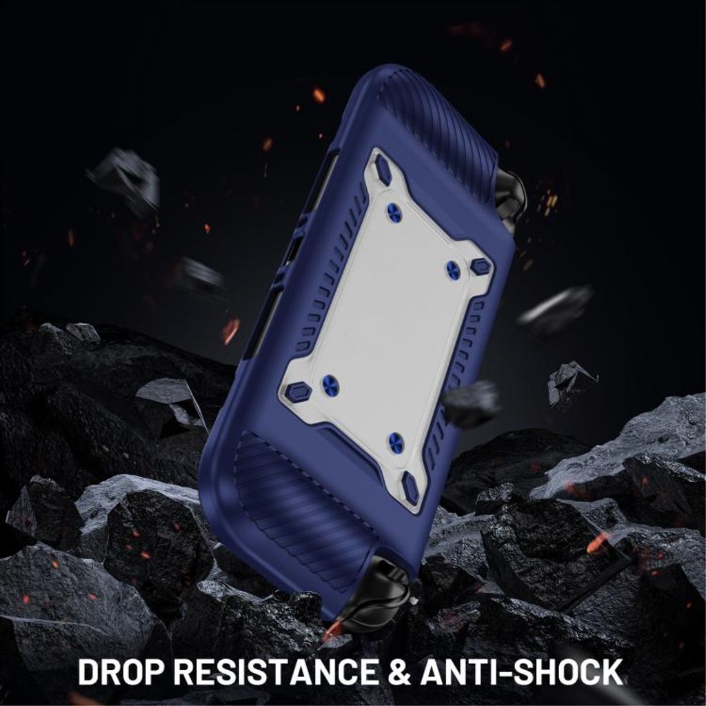 Nintendo Switch 2 Skal med plats för spelkasetter - Blå