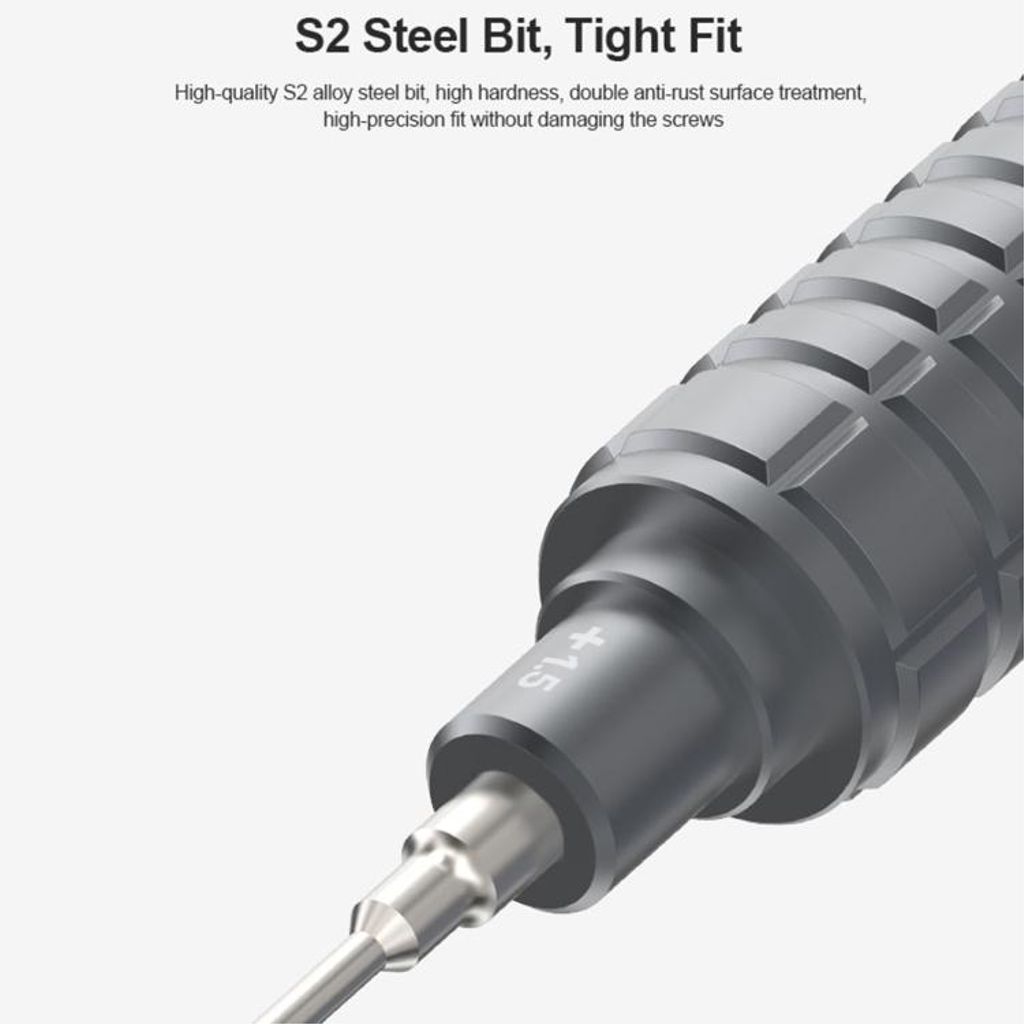RELIFE RL-730A 5-i-1 skrutrekkersett i aluminiumslegering