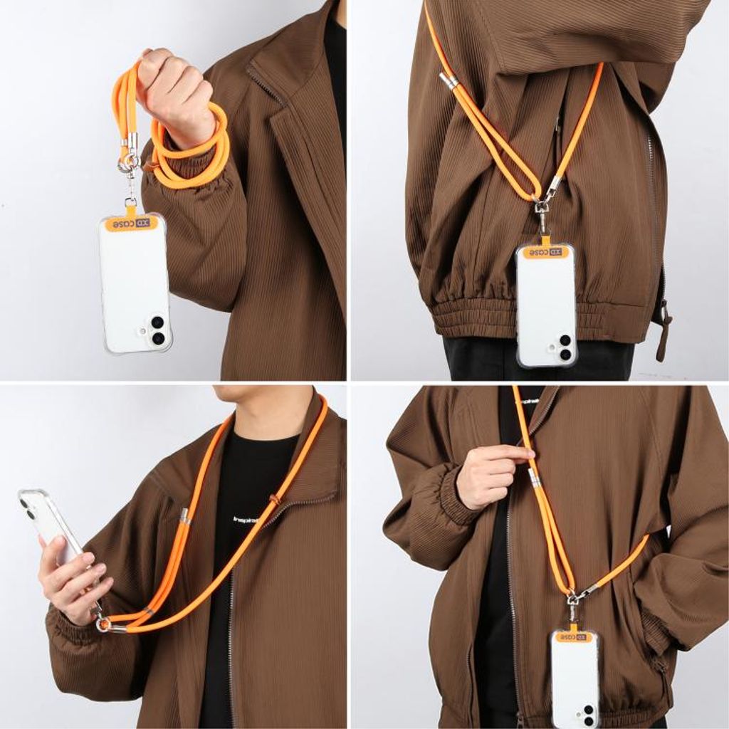 XDcase-telefonrem med metallspenne – svart