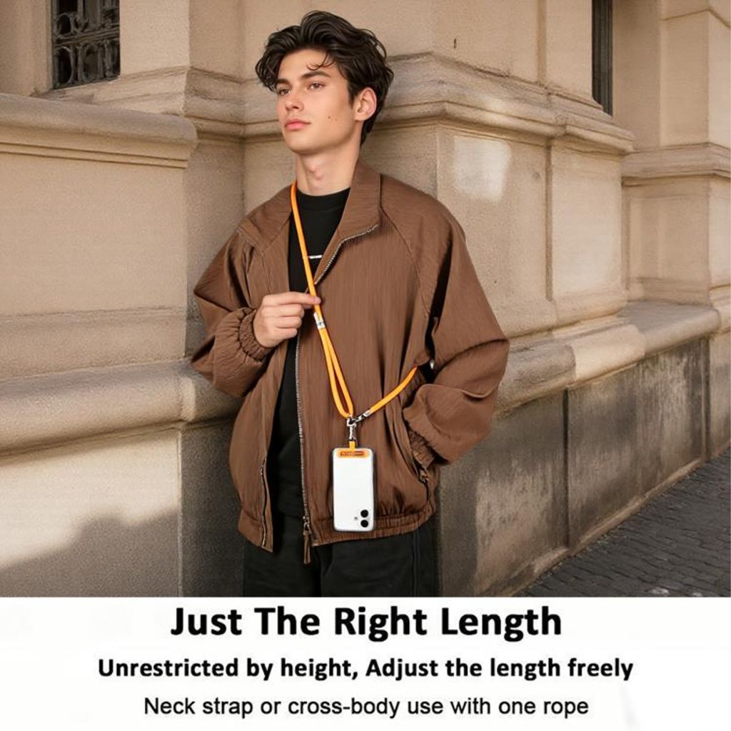 XDcase-telefonrem med metallspenne – svart