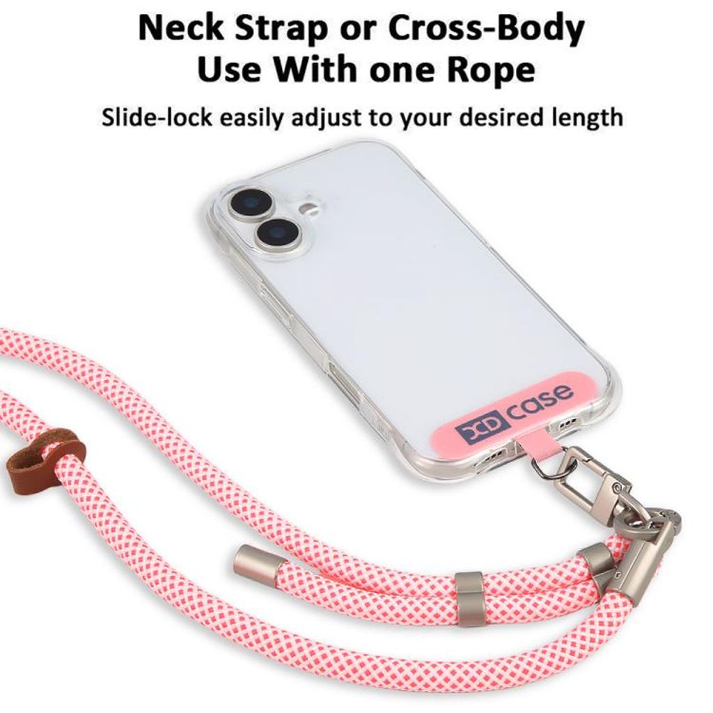 XDcase-telefonrem med metallspenne – svart