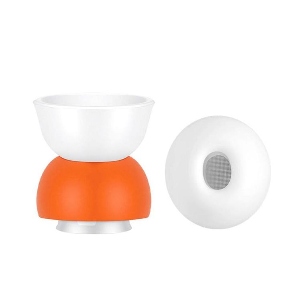 XDcase silikon öronproppar till AirPods Pro 1/2, 4 par XS/S/M/L – Vit/Orange