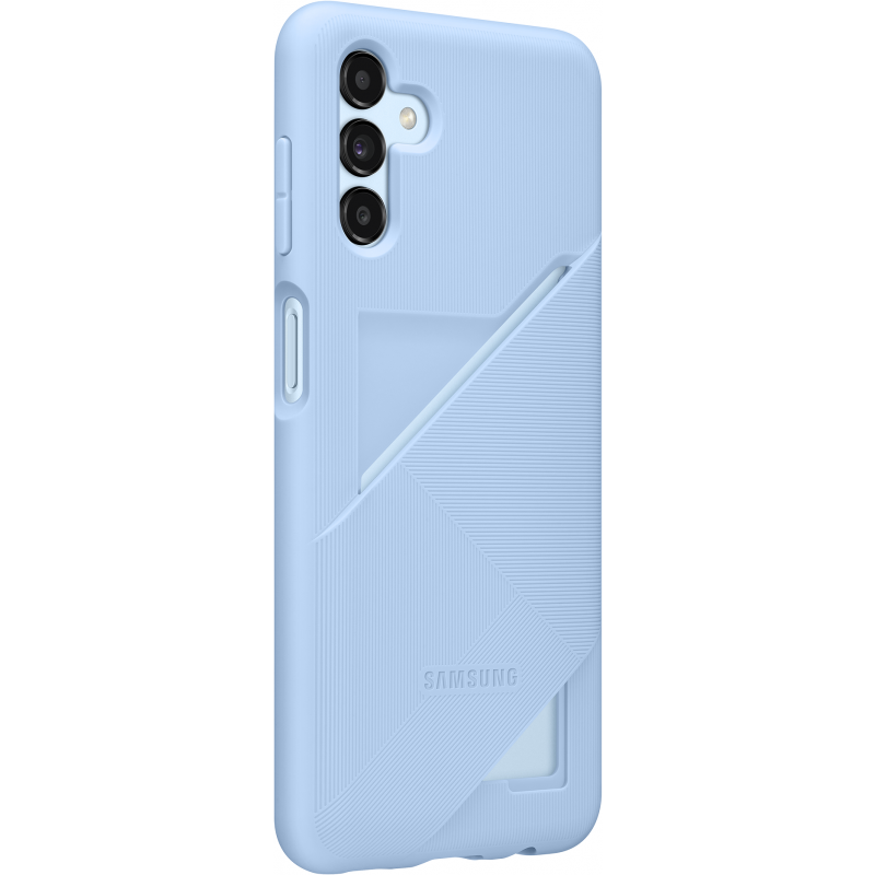 Samsung Galaxy A13 5G deksel med en kortholder Arctic Blå