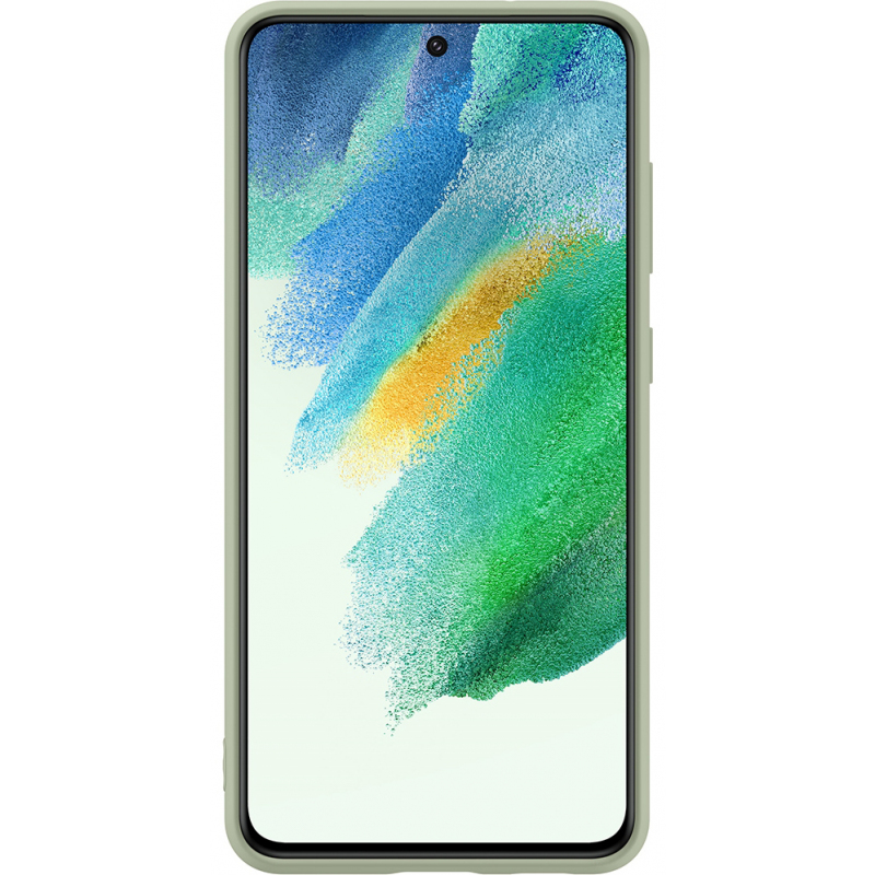 Outlet Silicone Samsung Galaxy S21 FE 5G cover - Grøn
