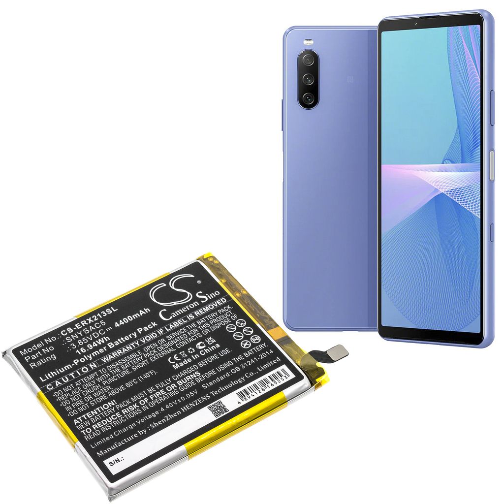 SNYSAC5 laitteelle Sony, 3,85V, 4400mAh