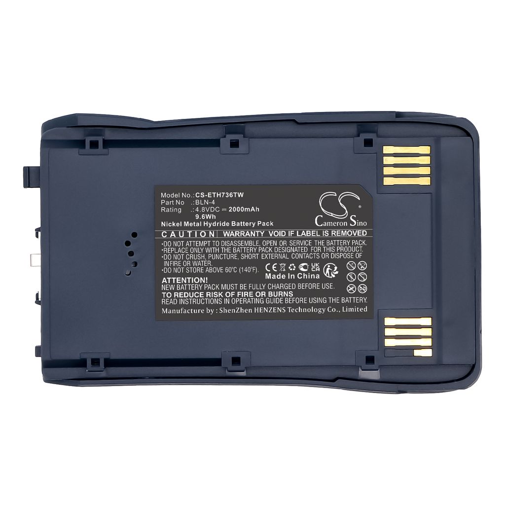 Eads HR7365AAB03, 4.8V, 2000 mAh