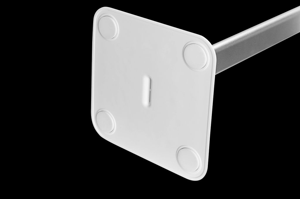 DELTACO Gaming headsetstativ i aluminium – vit