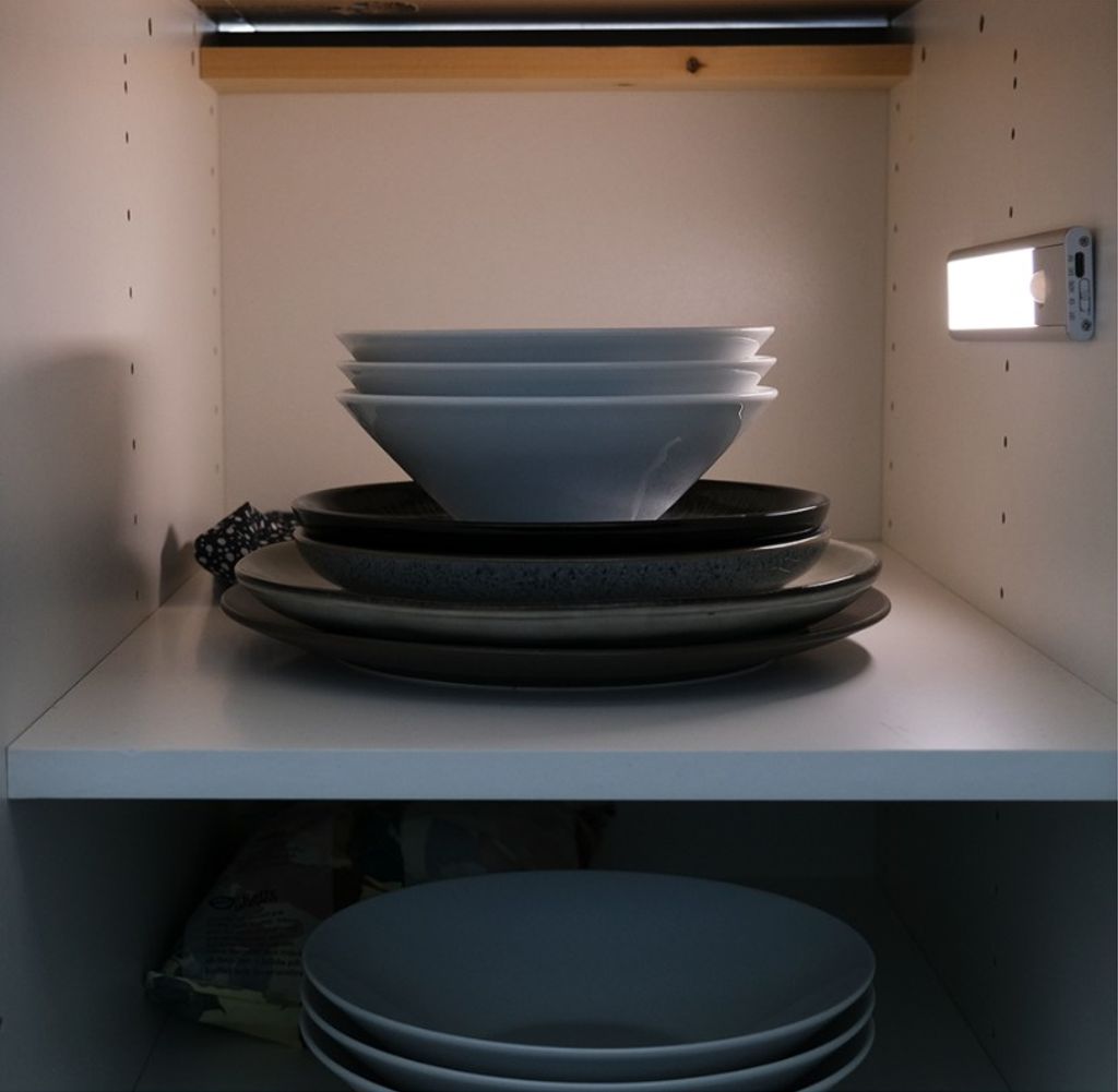Sunmatic Sensorlampa LED 20cm 2-pack - för skåp & garderob - Rörelsesensor